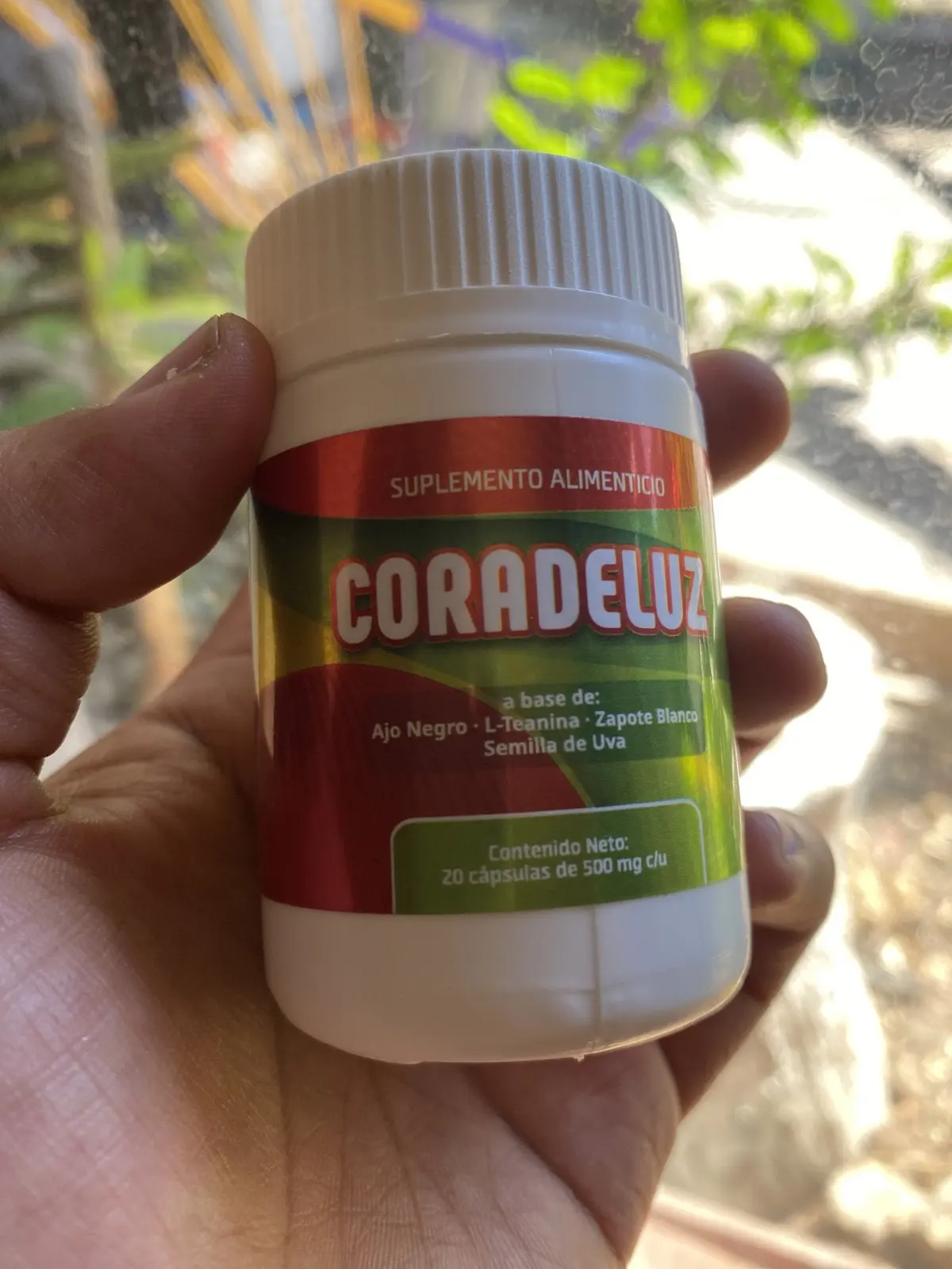 Coradeluz: foto del envase 1