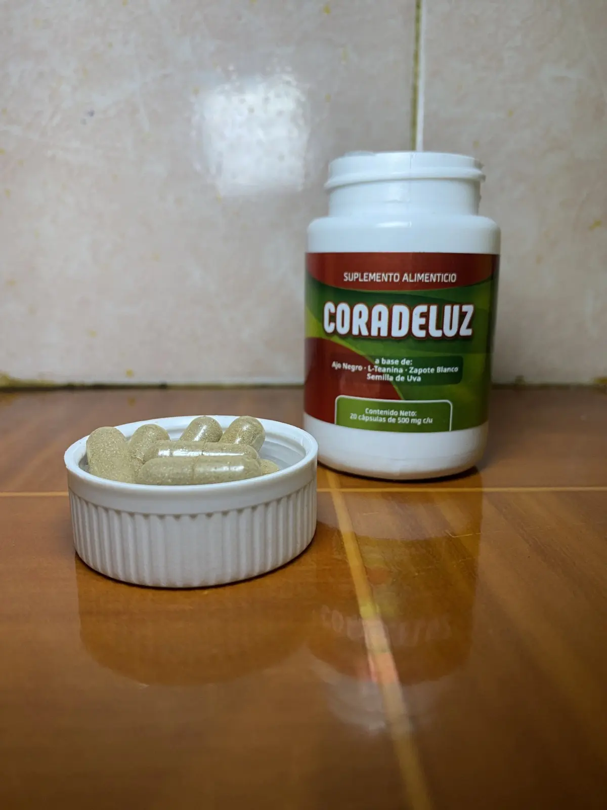 Coradeluz: foto del envase 2