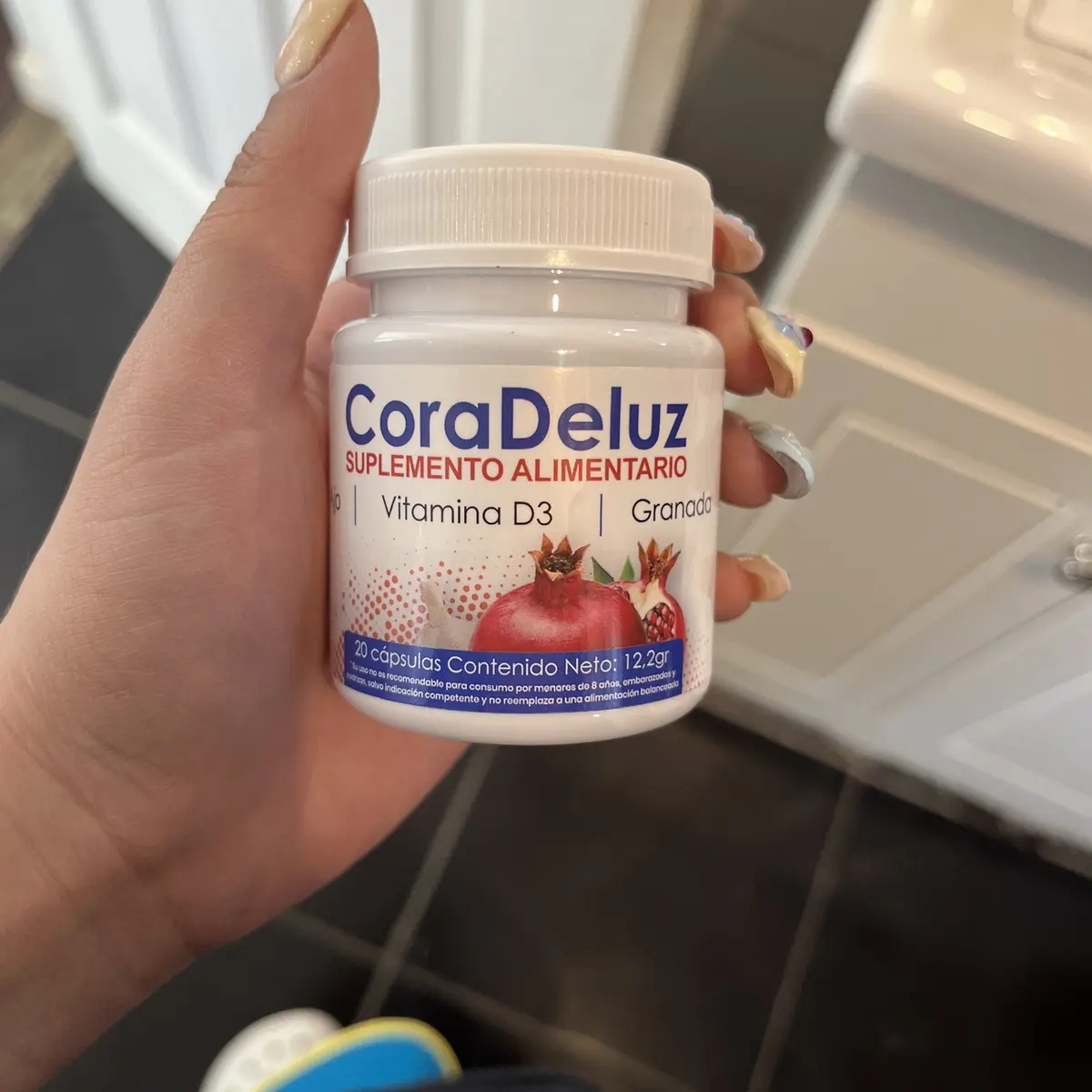 Coradeluz — Suplemento alimentario · 20 cápsulas (12,2 g)